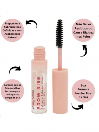Gel Para Sobrancelhas Ruby Rose Brow Rise