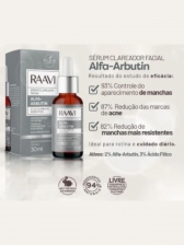Sérum Facial Clareador Raavi Alpha Arbutin 30ml
