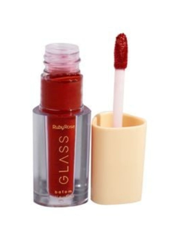 Batom Liquido Velvety Glass Ruby Rose - BG08