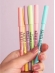 Lapis Pastel A Prova D´Agua Cor Azul - LUISANCE