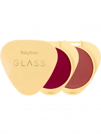 Blush Compacto Glass Ruby Rose