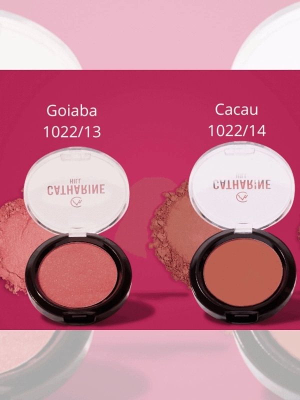 Blush Compacto Alta Pigmentação Catharine Hill