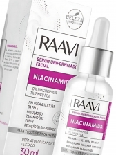 Sérum Uniformizador Facial Niacinamida Raavi 30ml