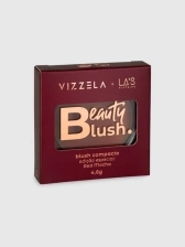 Beauty Blush Compacto Red Mocha Vizzela + La’s