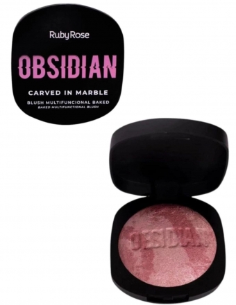 Blush Carved In Marble Obsidian Rubyrose