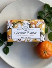 Sabonete em Barra Giorno Bagno 180g - FLOR DE LARANJEIRA E VETIVER
