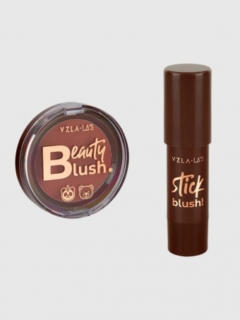 Kit Blushes Red Mocha Vizzela + La´s