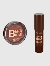 Kit Blushes Red Mocha Vizzela + La´s