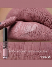 Batom Liquido Matte Makie 4ml - MADALEINE