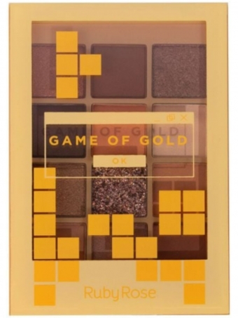 Paleta De Sombras Game Of Gold Hb1090 Rubyrose
