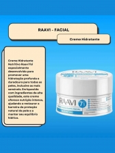 Creme Hidratante Facial Nutritivo Raavi 100g