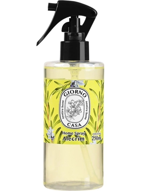 Aromatizador ambiente Giorno Casa 250ml Spray Perfumado - ALECRIM