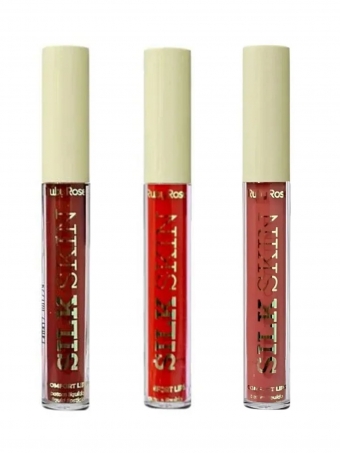 Trio Batom Líquido Comfort Lips Silk Skin Sl03, Sl04 e Sl05 Ruby Rose