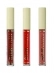 Trio Batom Líquido Comfort Lips Silk Skin Sl03, Sl04 e Sl05 Ruby Rose