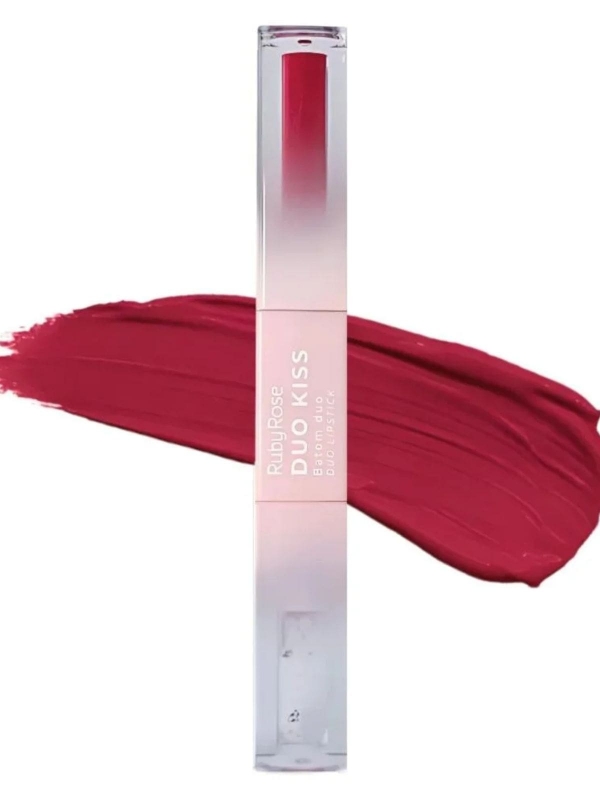 Batom Duo Kiss Ruby Rose - DK09