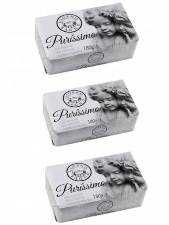 Kit 3 Sabonetes Purissimo - Giorno Bagno