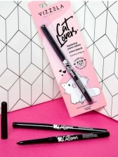 Lapiseira para Olhos Preta Cat Lovers Vizzela
