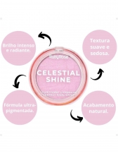 Iluminador Compacto Celestial Shine Ruby Rose - RADIANT AURA