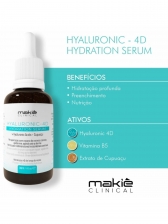 Sérum Facial Hyaluronic 4D Hydration 20ml Makiê