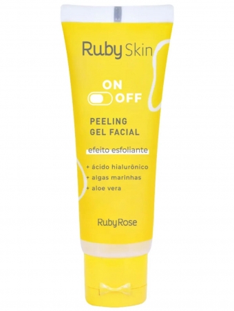 Esfoliante Facial Ruby Rose Ruby Skin On Off Peeling Gel 50g