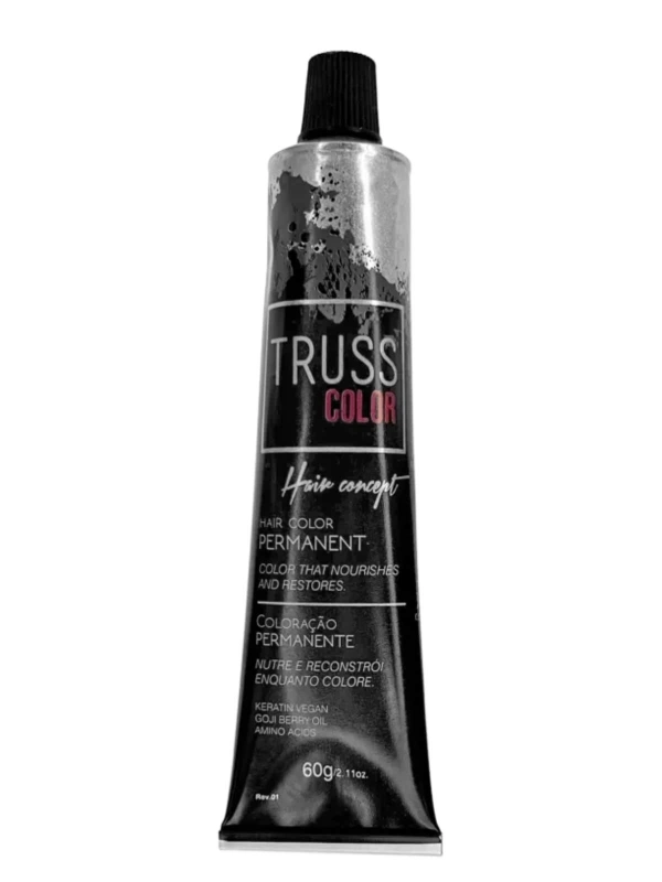 Coloração Permanente Truss 60g - Color 7.0 Louro Médio