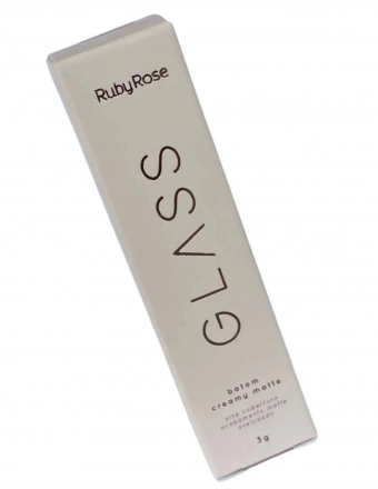 Batom Creamy Matte Glass Rubyrose