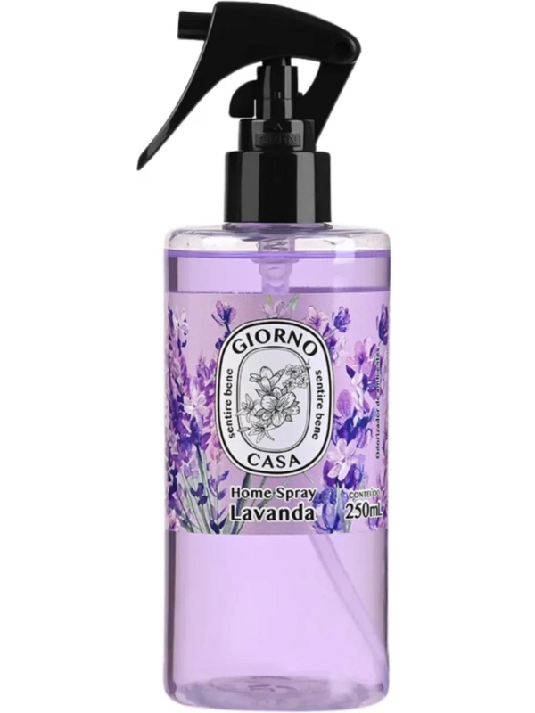 Aromatizador ambiente Giorno Casa 250ml Spray Perfumado - LAVANDA