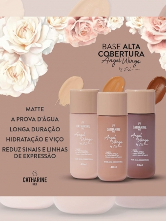 Base Alta Cobertura Angel Wings By Pri Lessa Catharine Hill