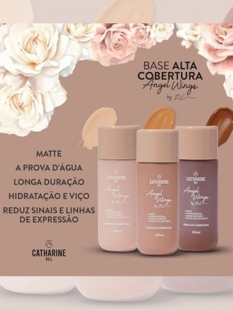 Base Alta Cobertura Angel Wings By Pri Lessa Catharine Hill