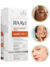 Sérum Iluminador Facial Nano Vit C Raavi 30ml