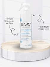 Locao Higienizante Corporal 500ML RAAVI