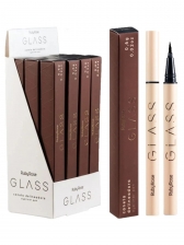 Caneta Delineadora Glass Preto Ruby Rose - Caneta delineadora glass